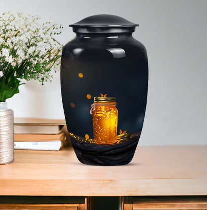 classic honey pot urn for adult ashes
