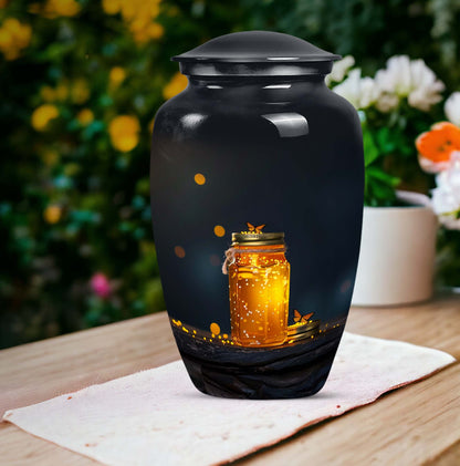 classic honey pot urn for adult ashes