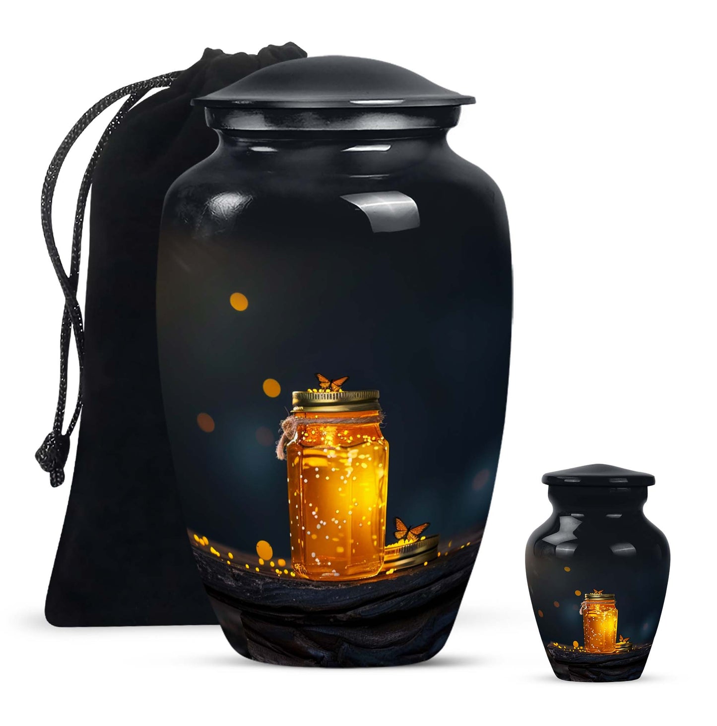 classic honey pot urn for adult ashes