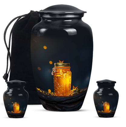 classic honey pot urn for adult ashes