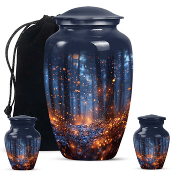 Large Urn with 2 Mini Urn