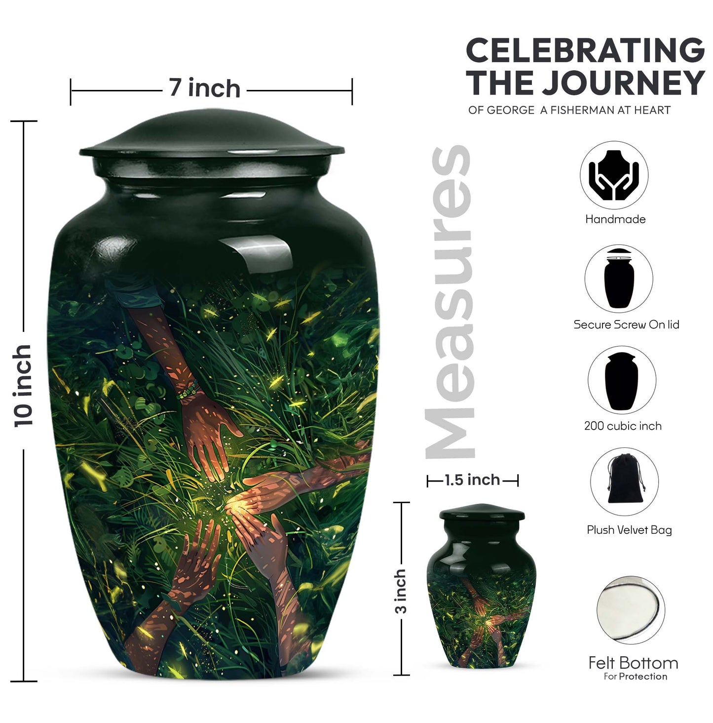 Hand Urn