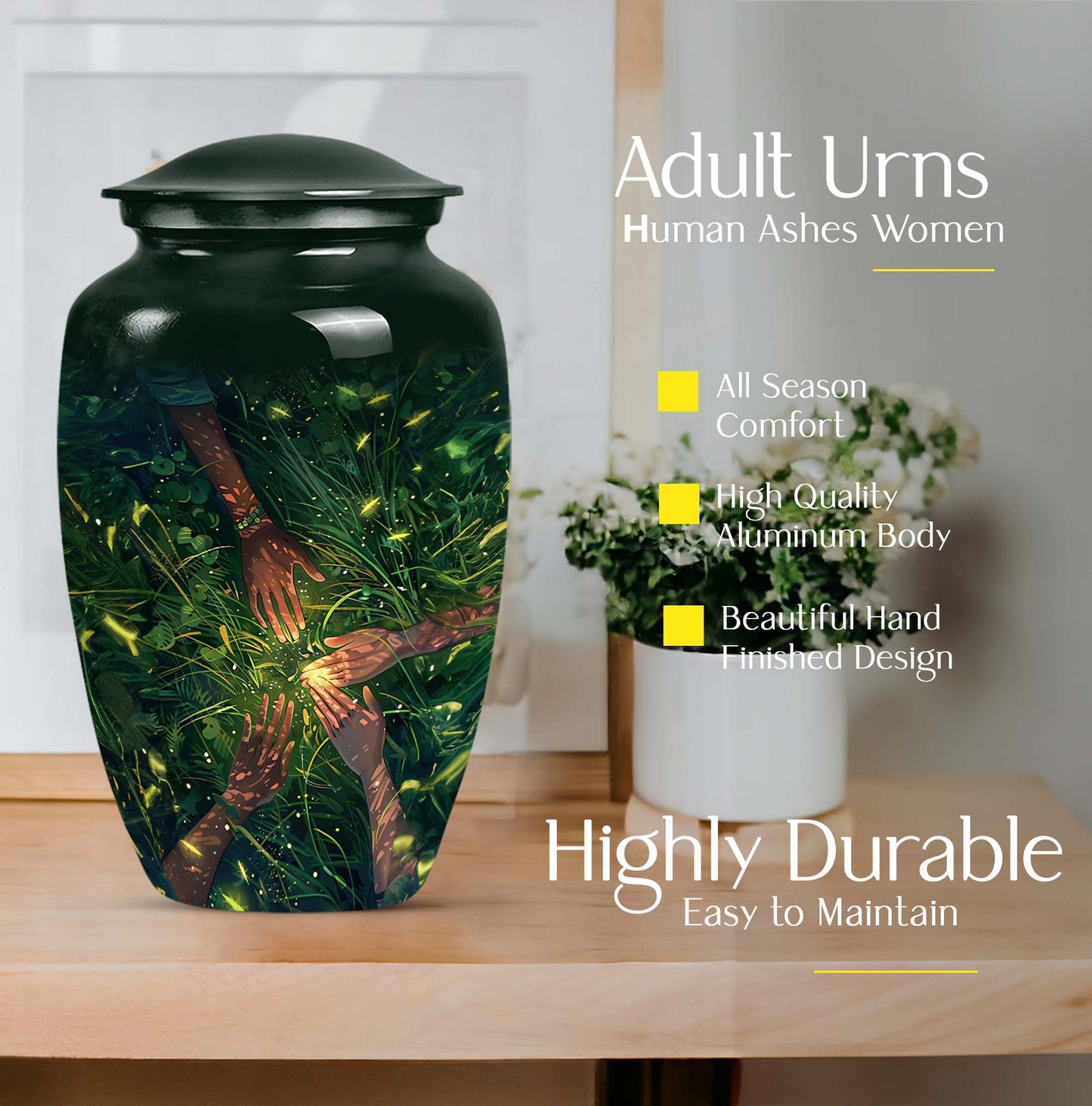 Hand Urn