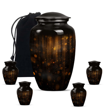 Large Urn with 4 Small Urn