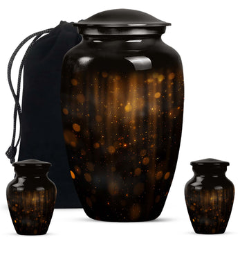 Large Urn with 2 Mini Urn