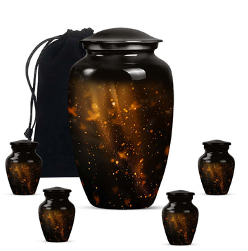 Large Urn with 4 Small Urn