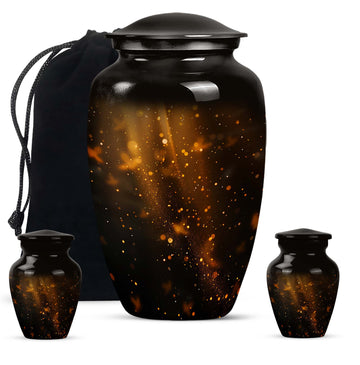 Large Urn with 2 Mini Urn