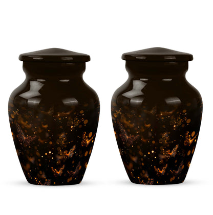10-Inch twilight forest urn.