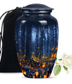 10-inch twilight forest urn, 