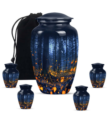 Large Urn with 4 Small Urn