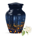 10-inch twilight forest urn, 