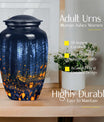 10-inch twilight forest urn, 