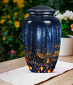 10-inch twilight forest urn, 