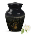 Classic 10-inch Twilight Forest Urn for cremation ashes, 