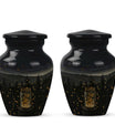 Classic 10-inch Twilight Forest Urn for cremation ashes, 