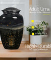 Classic 10-inch Twilight Forest Urn for cremation ashes, 