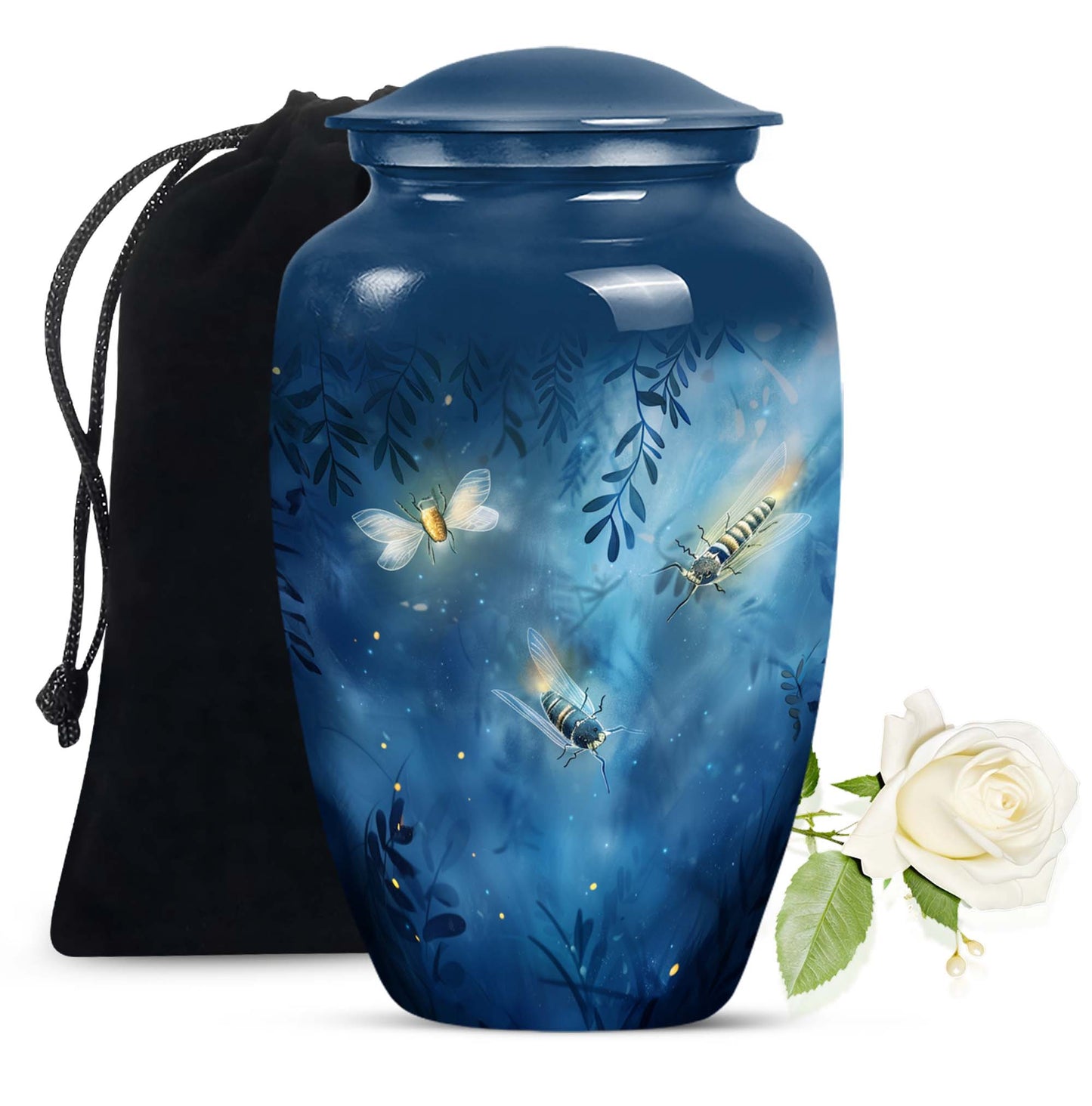 butterfly urn for women's ashes