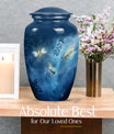 butterfly urn for women's ashes