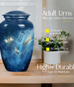 butterfly urn for women's ashes