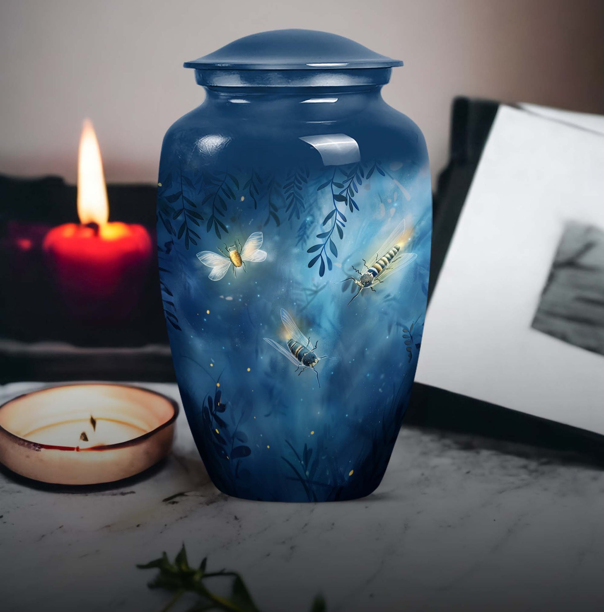 butterfly urn for women's ashes