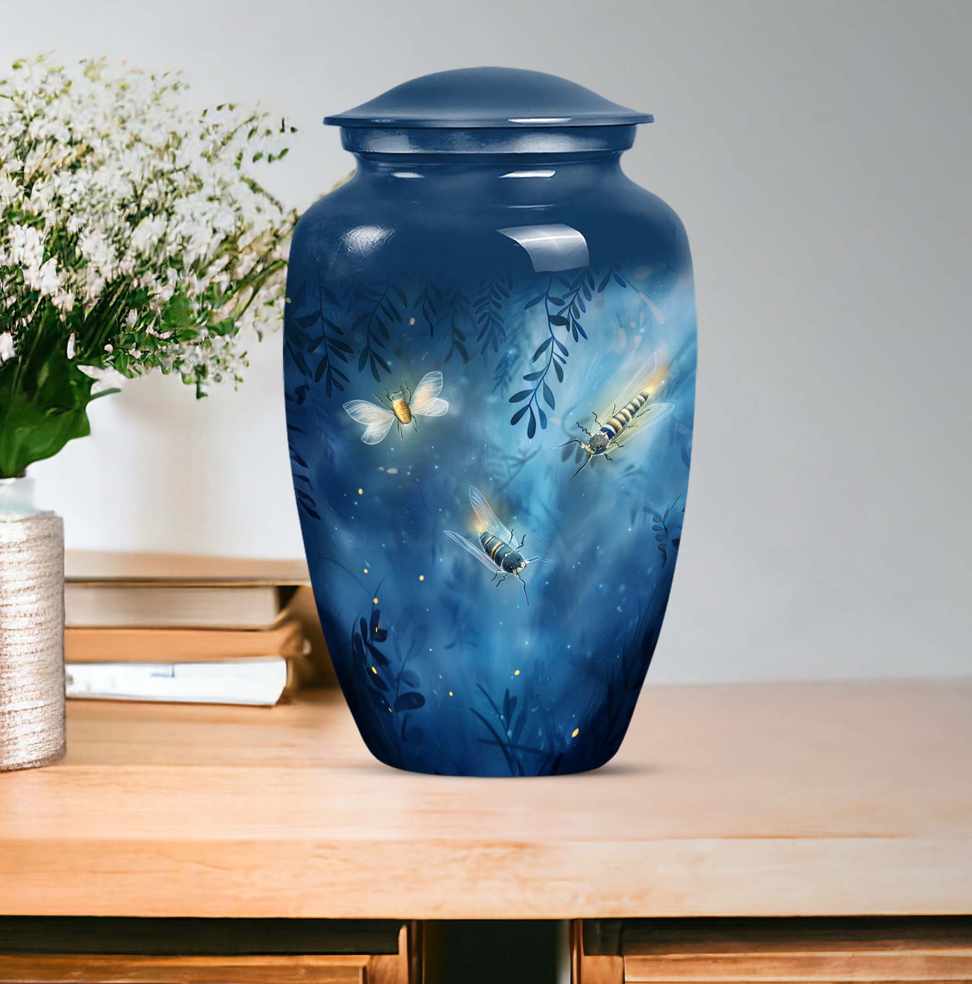butterfly urn for women's ashes