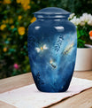 butterfly urn for women's ashes