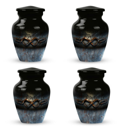 Catholic memorial urn for mom's ashes