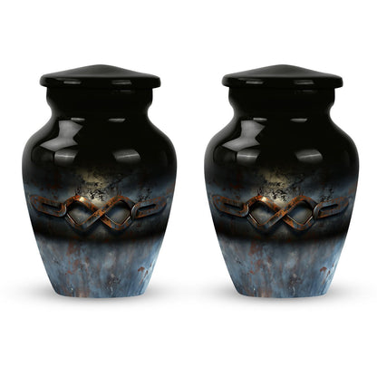 Catholic memorial urn for mom's ashes