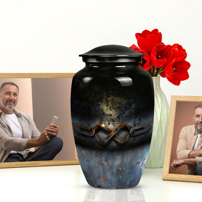 Catholic memorial urn for mom's ashes
