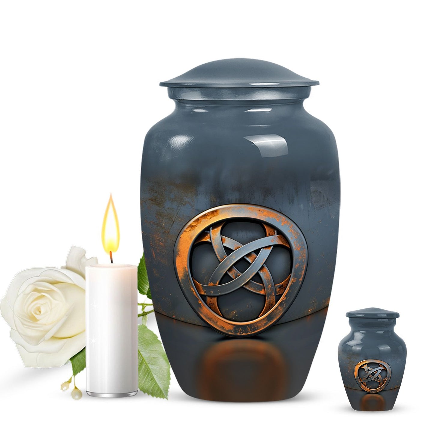 classic catholic urn.