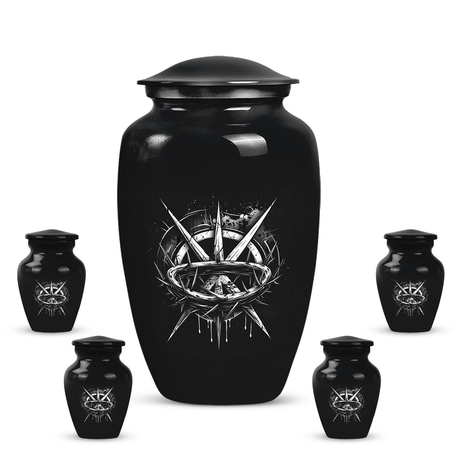 Classic 10-inch catholic urn