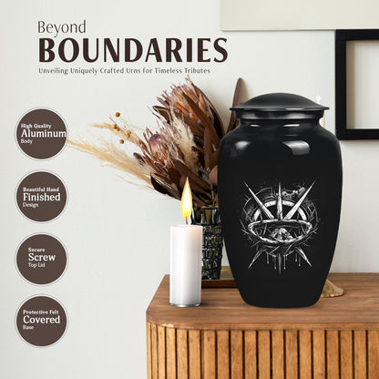 Classic 10-inch catholic urn