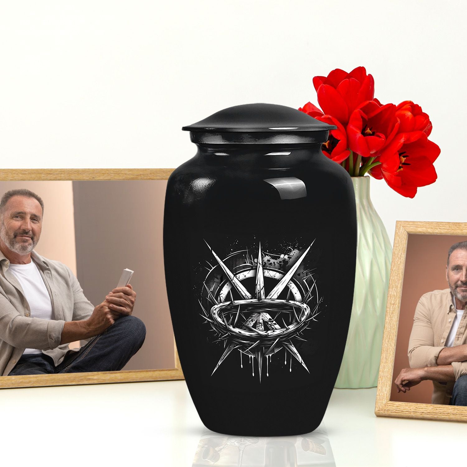 Classic 10-inch catholic urn