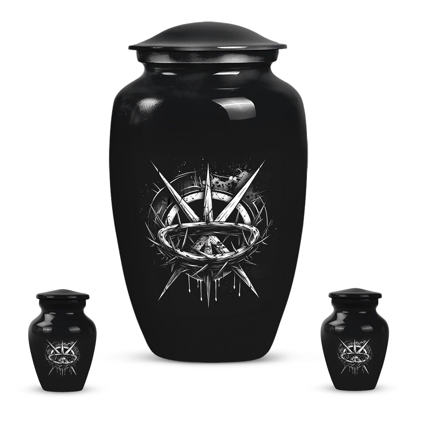 Classic 10-inch catholic urn