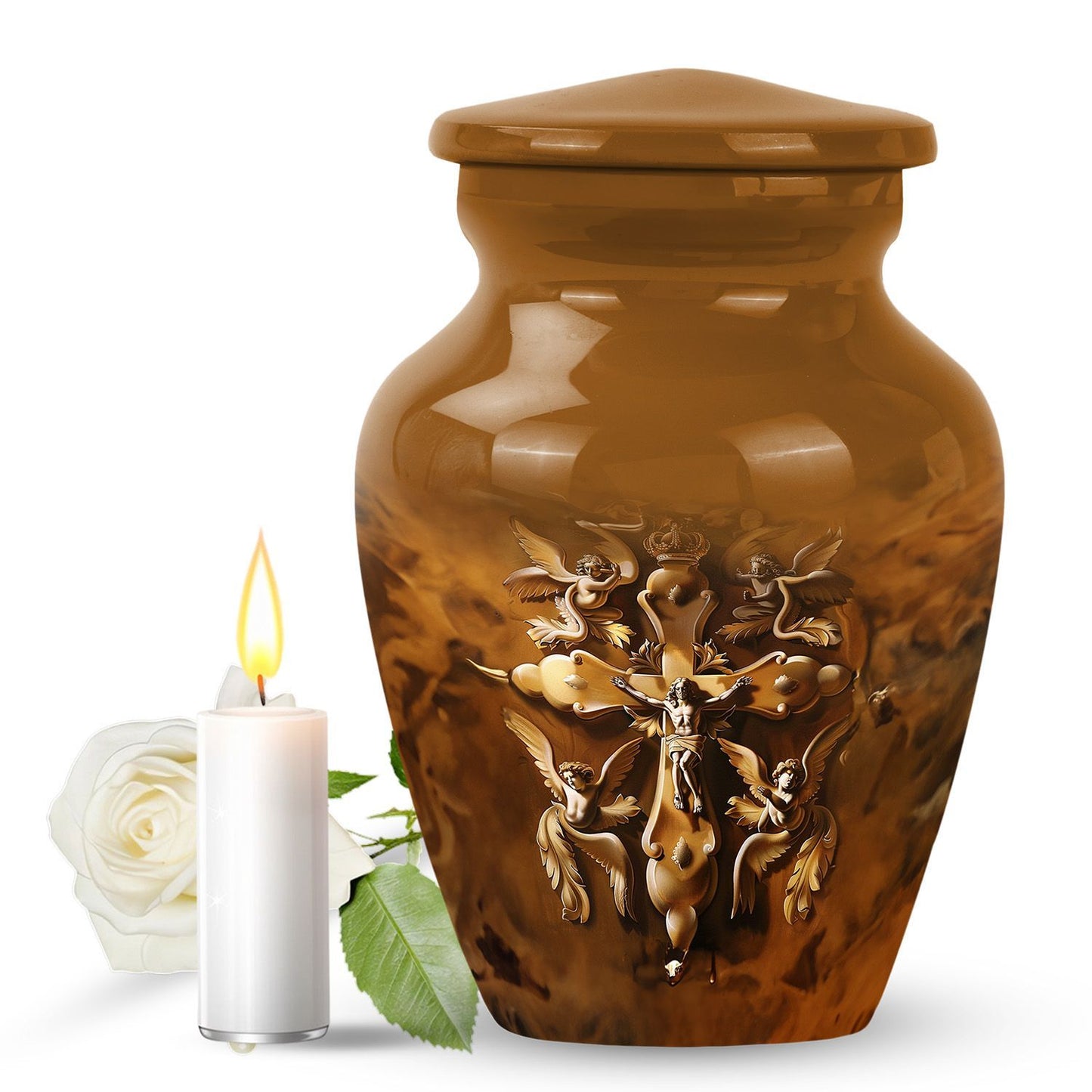 Catholic urn