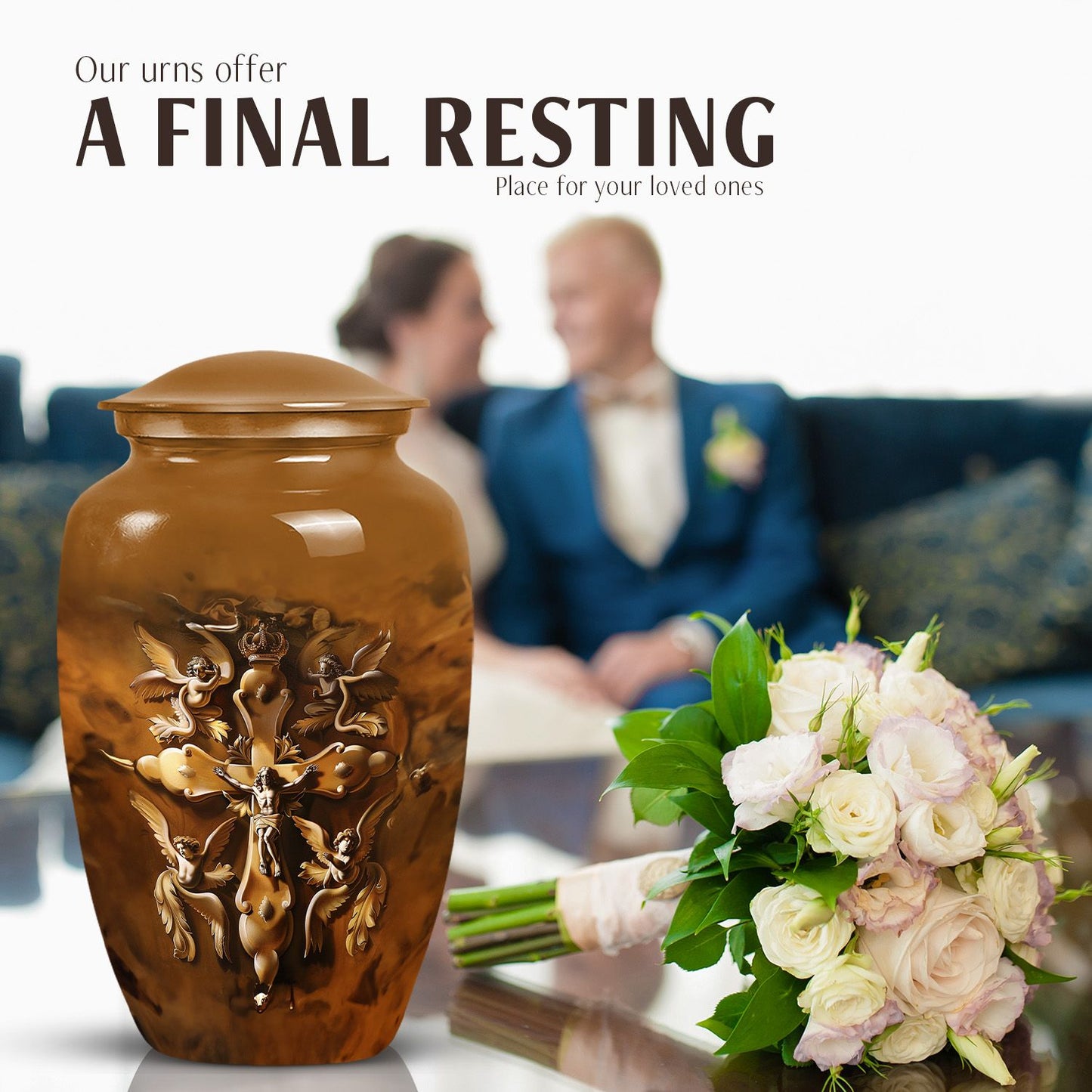 Catholic urn