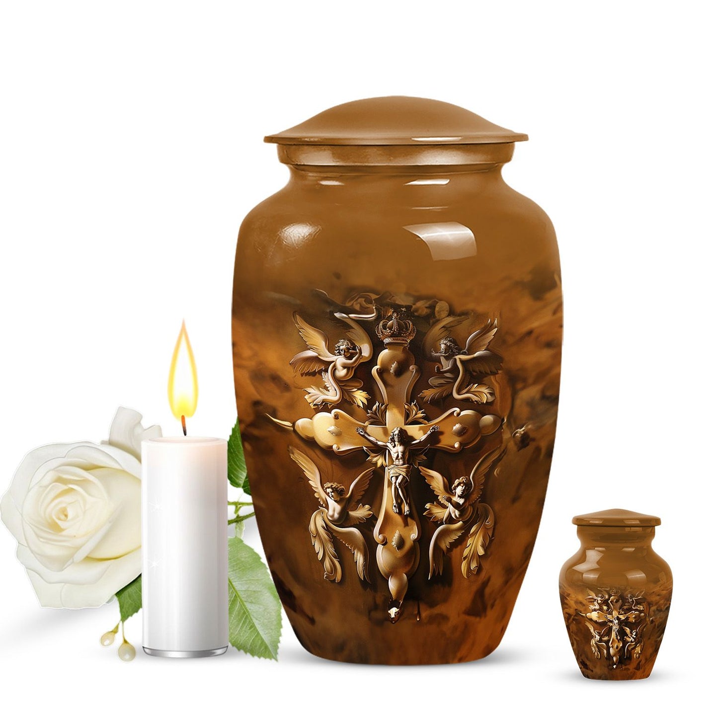 Catholic urn
