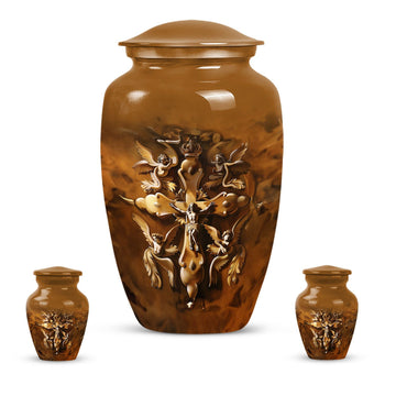 Large Urn with 2 Mini Urn