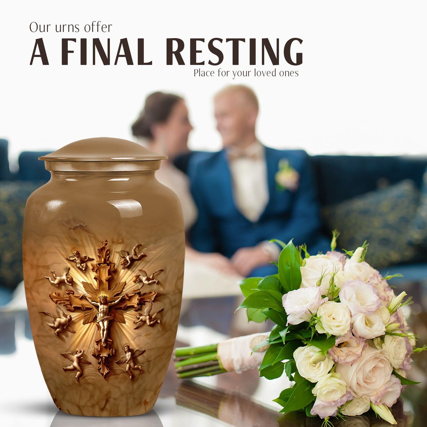 catholic urn for human ashes