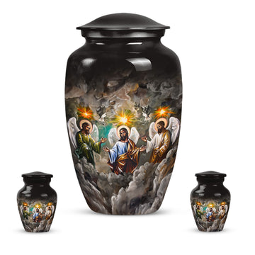 Large Urn with 2 Mini Urn