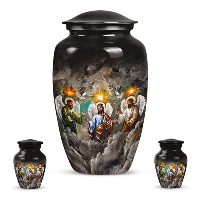 Classic 10-inch catholic urn.