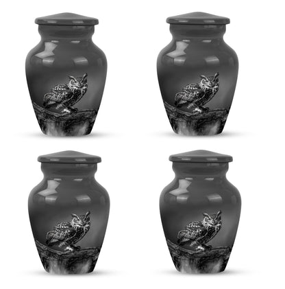 classic owl urn for male adults ashes