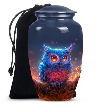 Classic 10 inch owl urn for adult
