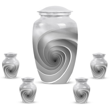 Large Urn with 4 Small Urn