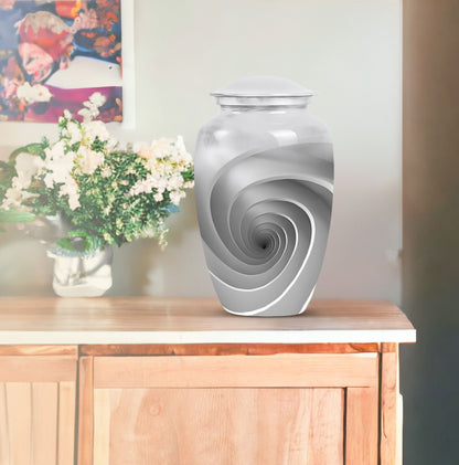 spiral urn for cremation, 
