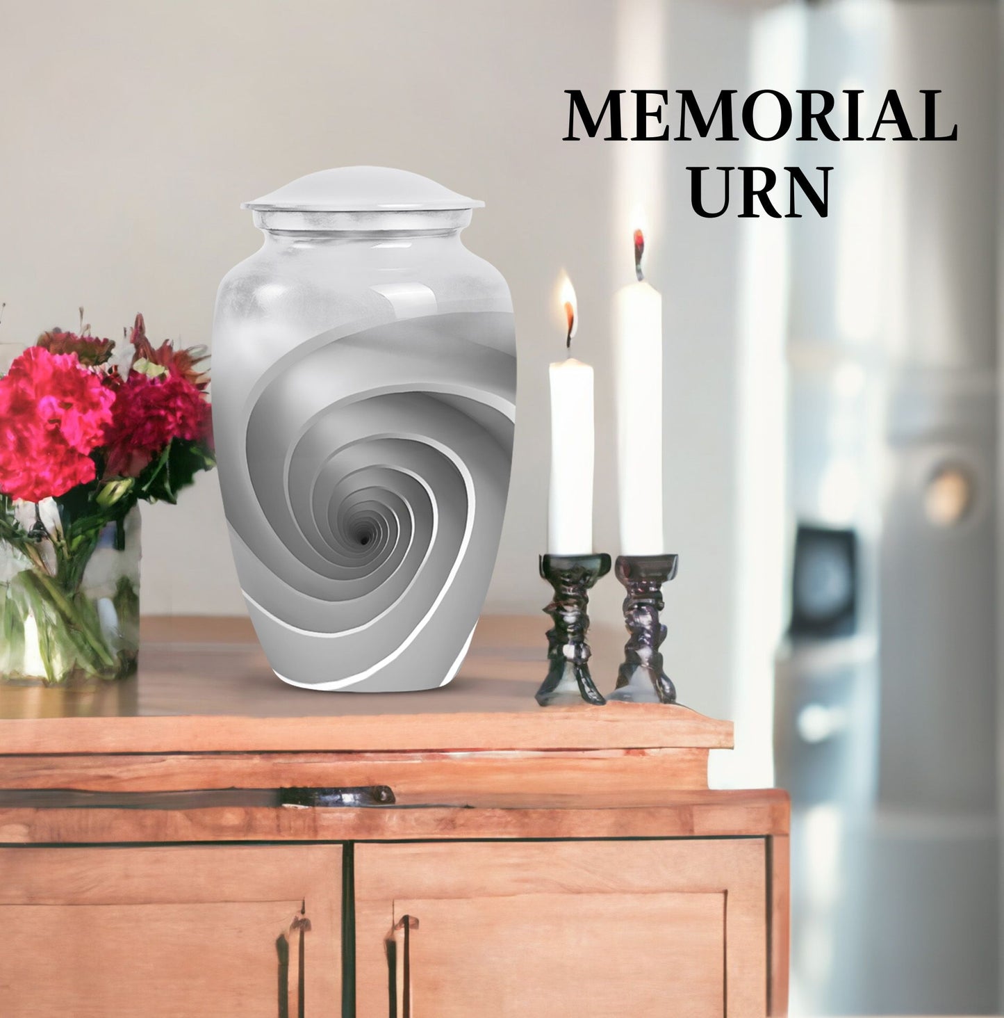 spiral urn for cremation, 