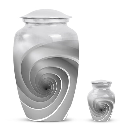 spiral urn for cremation, 