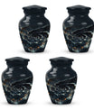 spiral urn for adult man's ashes