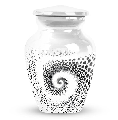 spiral urn for cremation ashes