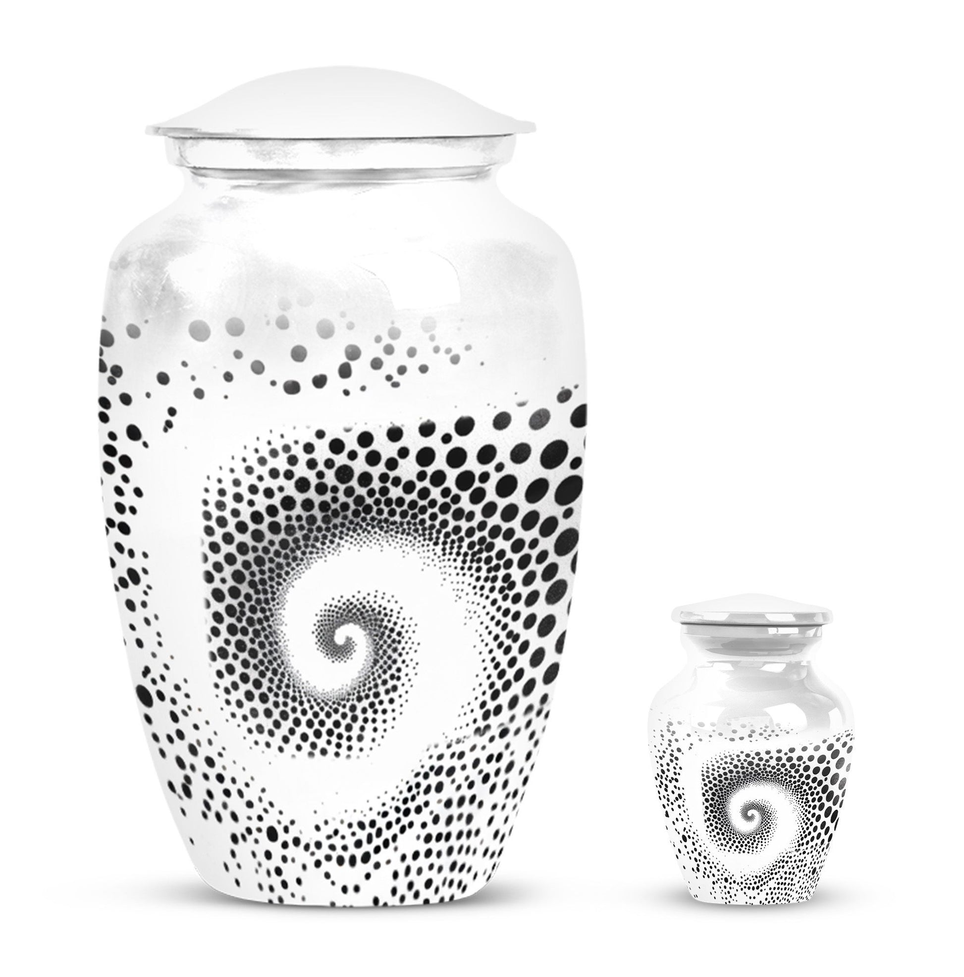 spiral urn for cremation ashes